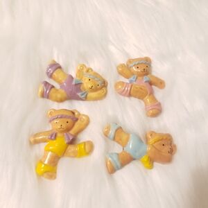 Vintage 80s Fraser & Co Workout Bear Magners